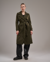 Gabardine Trench Coat