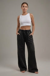 Acid-Wash Sweatpants