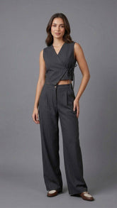 Pinstripe Vest Set