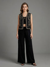 Embroidered Linen set