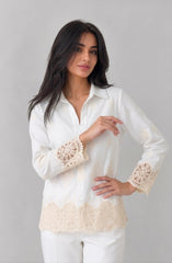 Guipure Lace shirt