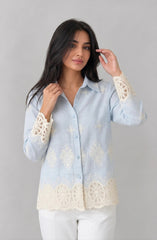 Guipure Lace shirt