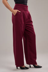 High-Waist Formal pant with Crease