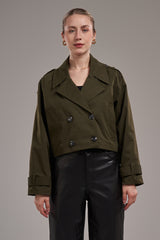 Short Gabardine Jacket