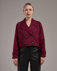 Short Gabardine Jacket