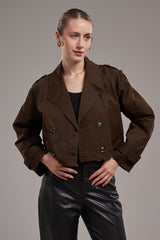 Short Gabardine Jacket
