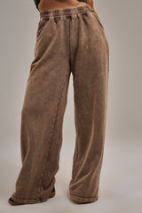 Acid-Wash Sweatpants