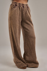 Acid-Wash Sweatpants