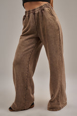 Acid-Wash Sweatpants