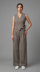 Pinstripe Vest Set