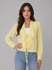Oasis Ruffle blouse