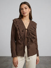 Ruffle Blouse