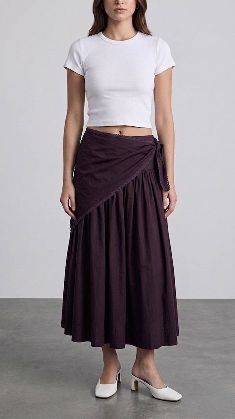 Tie Waist Skirt