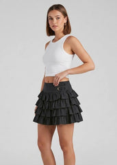 Ruffled skirt