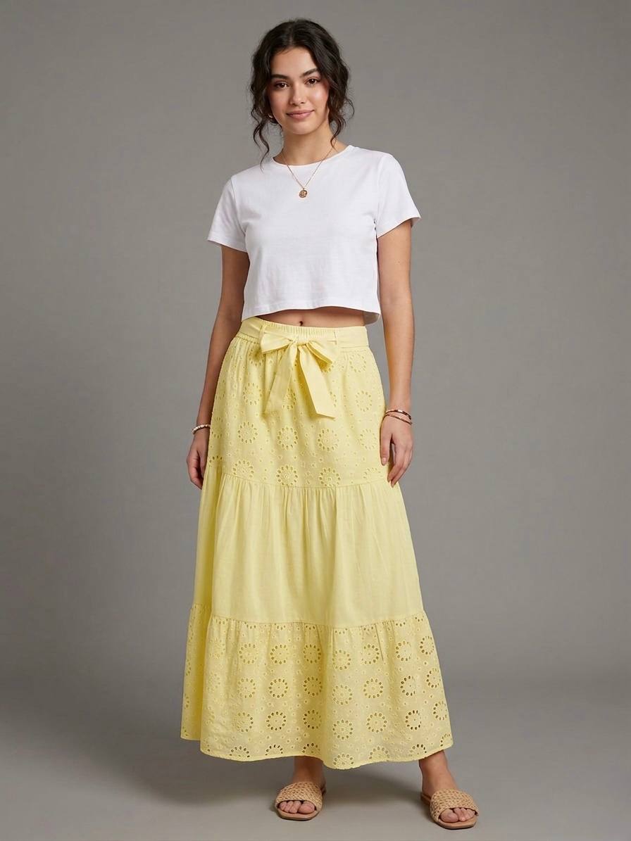The Eyelet Skirt