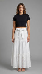The Eyelet Skirt