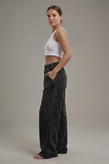 Acid-Wash Sweatpants
