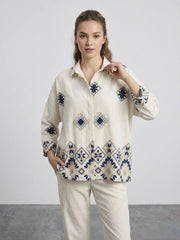 Bohemian Linen Shirt