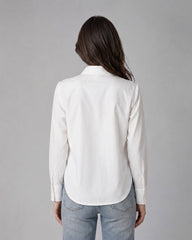 Floral Brooch Blouse