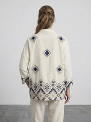 Bohemian Linen Shirt