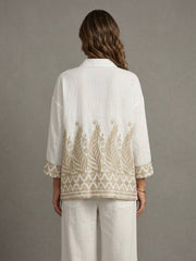 Gilded Bohemian Linen Shirt 2