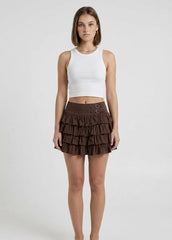 Ruffled skirt